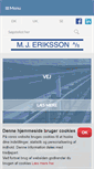 Mobile Screenshot of mjeriksson.dk