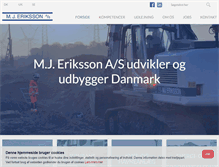 Tablet Screenshot of mjeriksson.dk